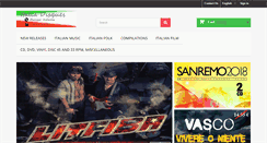 Desktop Screenshot of italia-disques.com